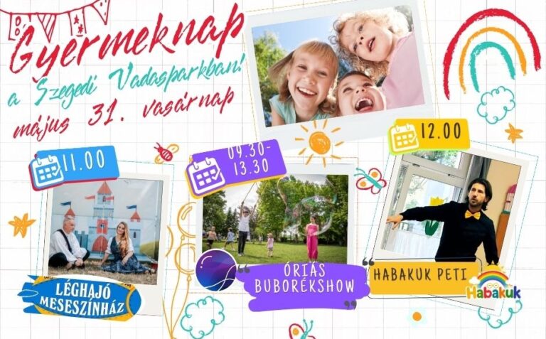 Középpontban a legkisebbek: fergeteges Gyermeknap a Vadasparkban